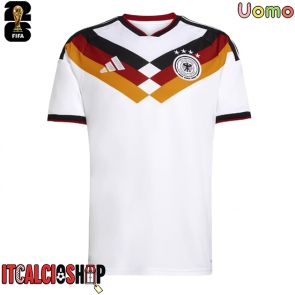 Germania Prima Maglia Mondiali 2026 Manica Corta